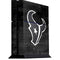 NFL Houston Texans Black & White PS4 Console Skin
