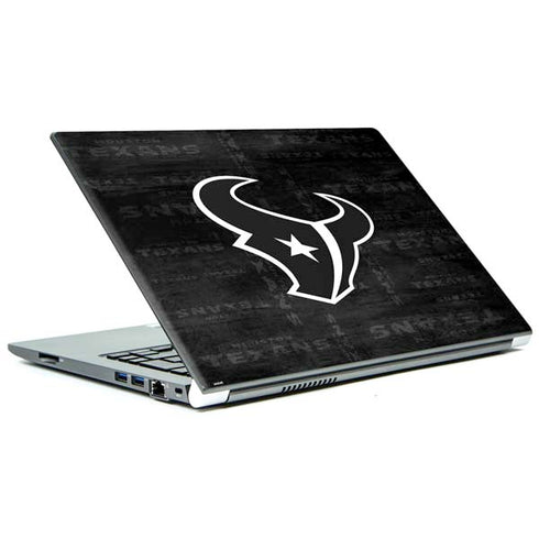NFL Houston Texans Black & White Portege Z30t/Z30t-A Skin