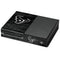 NFL Houston Texans Black & White Xbox One Console Skin