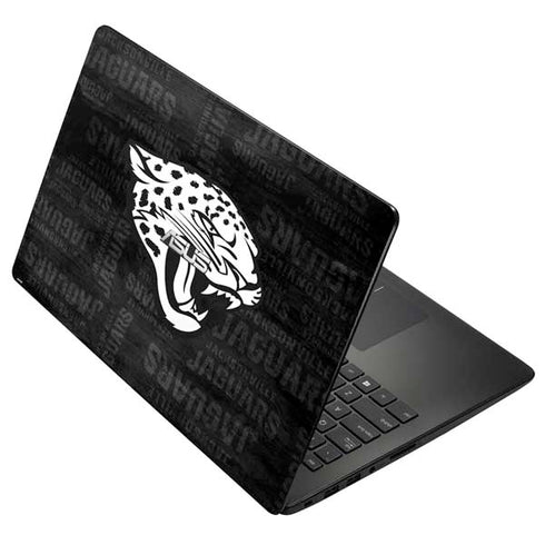 NFL Jacksonville Jaguars Black & White Asus X502CA 15.6 Skin