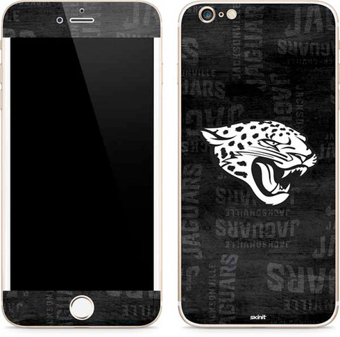NFL Jacksonville Jaguars Black & White iPhone 6/6s Plus Skin