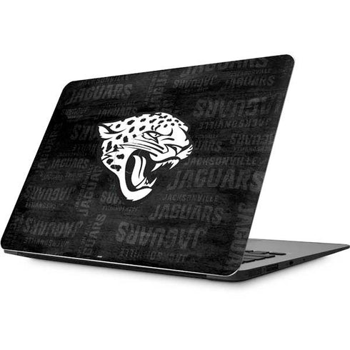 NFL Jacksonville Jaguars Black & White Apple MacBook Skin