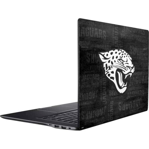 NFL Jacksonville Jaguars Black & White Ativ Book 9 (15.6in 2014) Skin