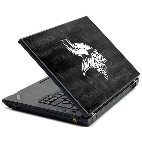 NFL Minnesota Vikings Black & White Lenovo T420 Skin