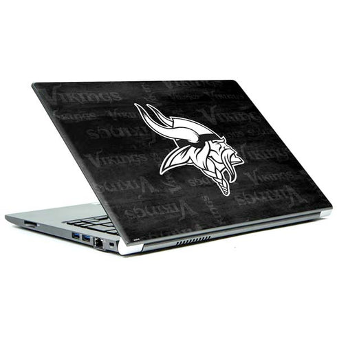 NFL Minnesota Vikings Black & White Portege Z30t/Z30t-A Skin