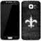 NFL New Orleans Saints Black & White Galaxy S7 Skin