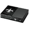 NFL New Orleans Saints Black & White Xbox One Console Skin