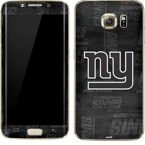 NFL New York Giants Black & White Galaxy S7 Edge Skin