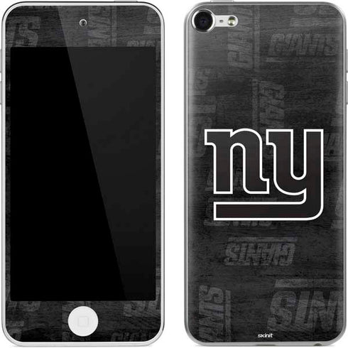 NFL New York Giants Black & White Apple iPod Skin
