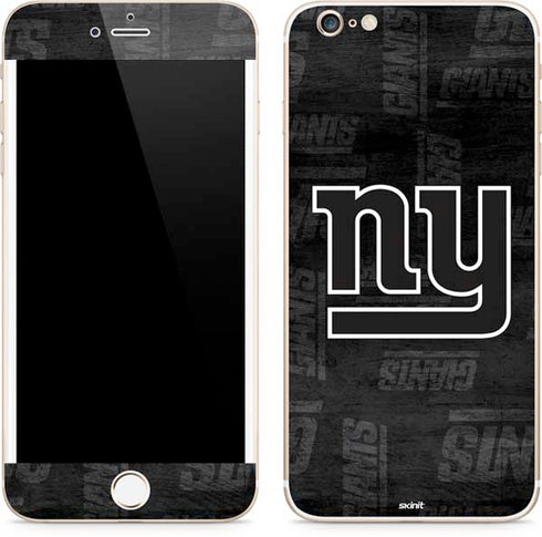 NFL New York Giants Black & White iPhone 6/6s Plus Skin