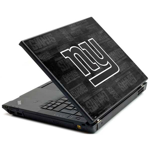 NFL New York Giants Black & White Lenovo T420 Skin