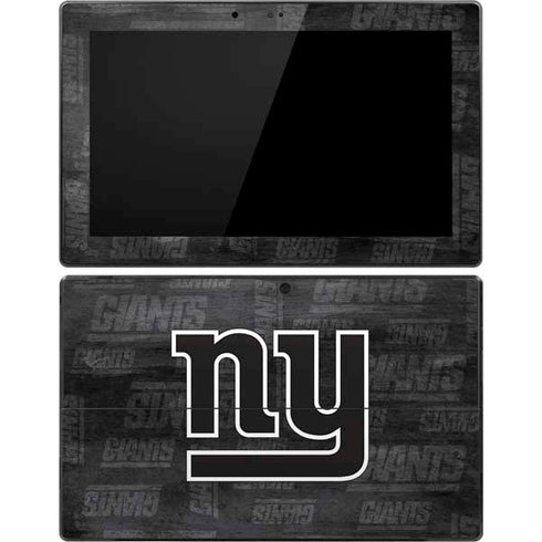 NFL New York Giants Black & White Surface Pro Tablet Skin