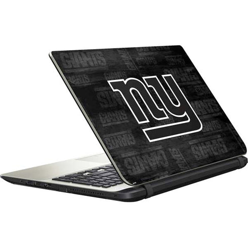 NFL New York Giants Black & White Satellite L50-B / S50-B Skin