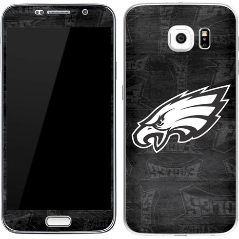 NFL Philadelphia Eagles Black & White Galaxy S7 Skin