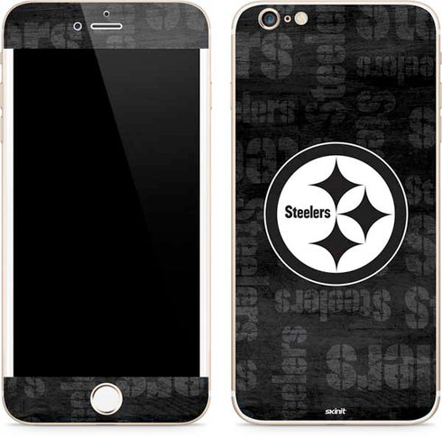 NFL Pittsburgh Steelers Black & White iPhone 6/6s Plus Skin