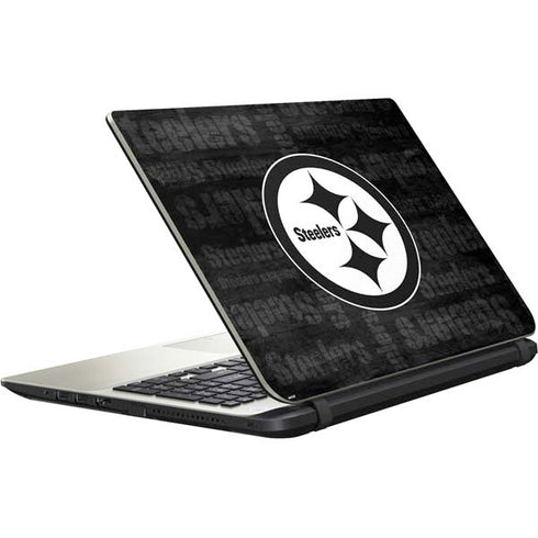 NFL Pittsburgh Steelers Black & White Satellite L50-B / S50-B Skin