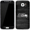 NFL Seattle Seahawks Black & White Galaxy S7 Skin