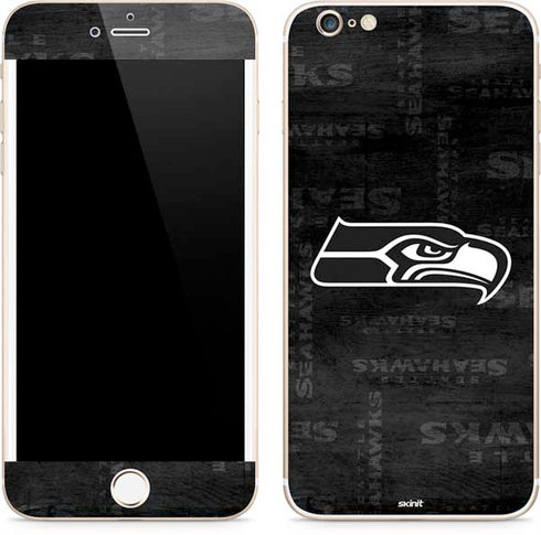NFL Seattle Seahawks Black & White iPhone 6/6s Plus Skin