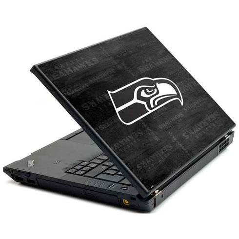NFL Seattle Seahawks Black & White Lenovo T420 Skin