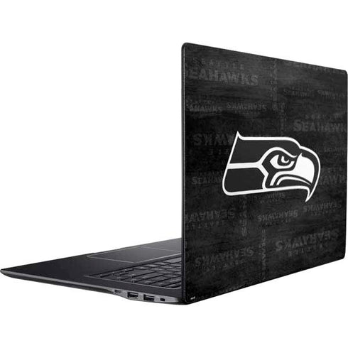 NFL Seattle Seahawks Black & White Ativ Book 9 (15.6in 2014) Skin