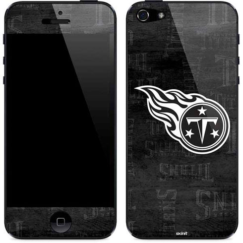 NFL Tennessee Titans Black & White iPhone 5/5s/5SE Skin