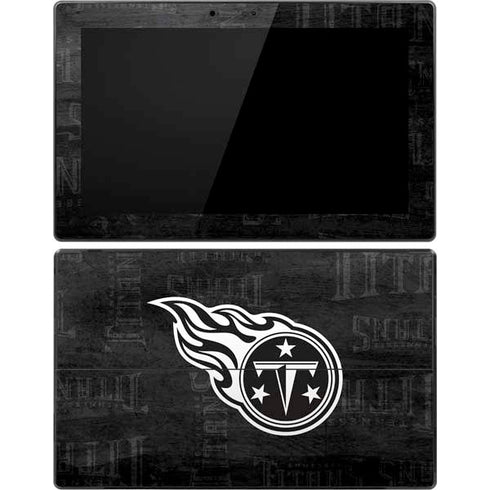 NFL Tennessee Titans Black & White Surface Pro Tablet Skin