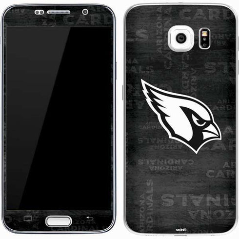 NFL Arizona Cardinals Black & White Galaxy S7 Skin