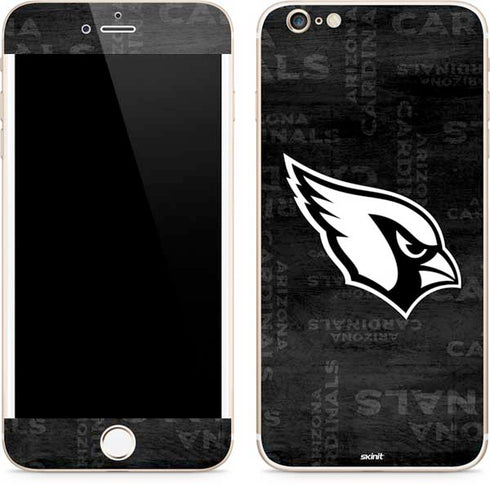 NFL Arizona Cardinals Black & White iPhone 6/6s Plus Skin