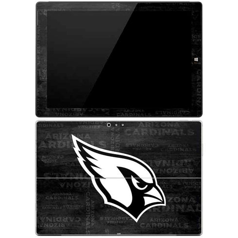 NFL Arizona Cardinals Black & White Surface Pro 3 Skin