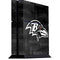 NFL Baltimore Ravens Black & White PS4 Console Skin