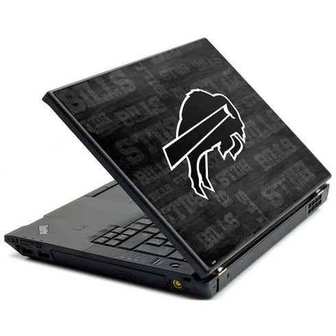 NFL Buffalo Bills Black & White Lenovo T420 Skin