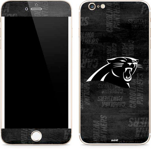 NFL Carolina Panthers Black & White iPhone 6/6s Plus Skin