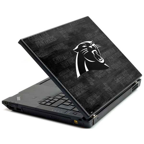 NFL Carolina Panthers Black & White Lenovo T420 Skin