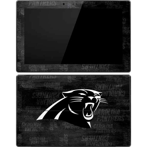 NFL Carolina Panthers Black & White Surface Pro Tablet Skin