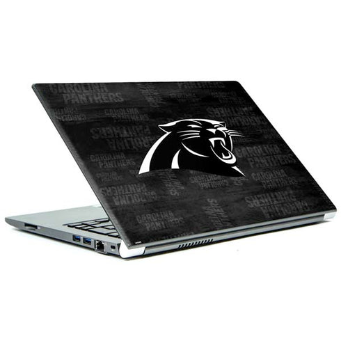 NFL Carolina Panthers Black & White Portege Z30t/Z30t-A Skin