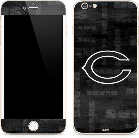 NFL Chicago Bears Black & White iPhone 6/6s Plus Skin