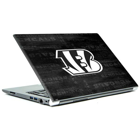 NFL Cincinnati Bengals Black & White Portege Z30t/Z30t-A Skin