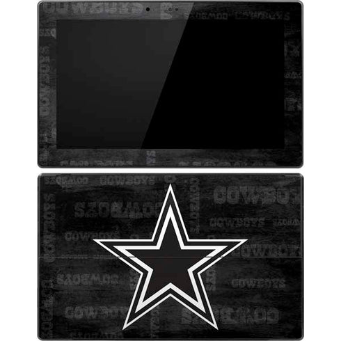 NFL Dallas Cowboys Black & White Surface Pro Tablet Skin