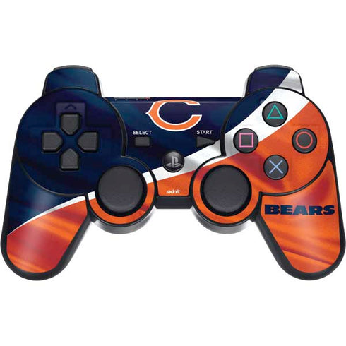 NFL Chicago Bears PS3 Dual Shock wireless controller Skin