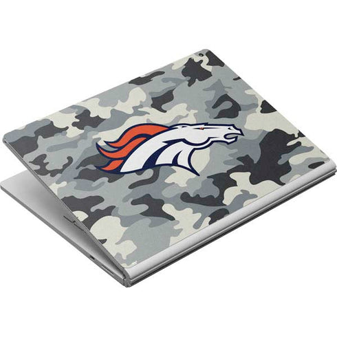 NFL Denver Broncos Camo Surface Book Skin