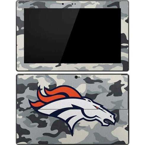 NFL Denver Broncos Camo Surface Pro Tablet Skin