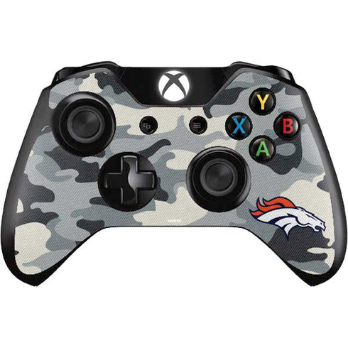 NFL Denver Broncos Camo Xbox One Controller Skin