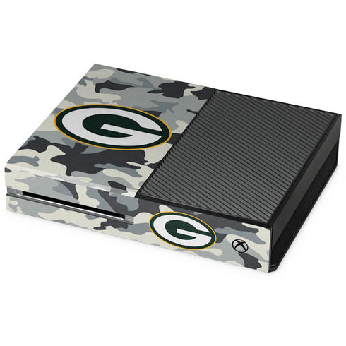 NFL Green Bay Packers Camo Xbox One Console Skin