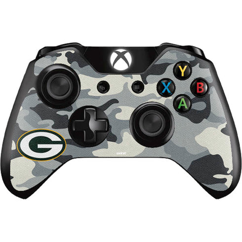 NFL Green Bay Packers Camo Xbox One Controller Skin