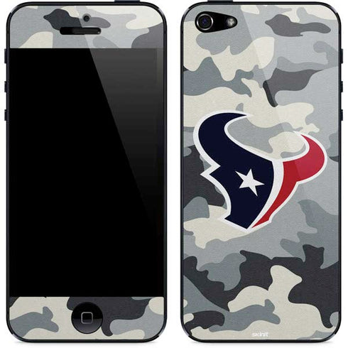NFL Houston Texans Camo iPhone 5/5s/5SE Skin