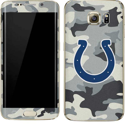 NFL Indianapolis Colts Camo Galaxy S7 Edge Skin