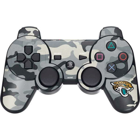 NFL Jacksonville Jaguars Camo PS3 Dual Shock wireless controller Skin