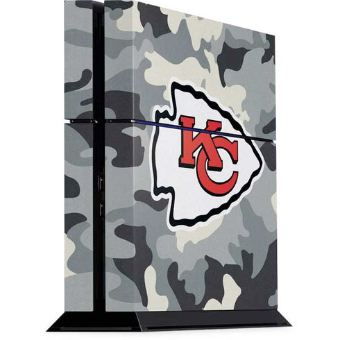 NFL Kansas City Chiefs Camo PS4 Console Skin