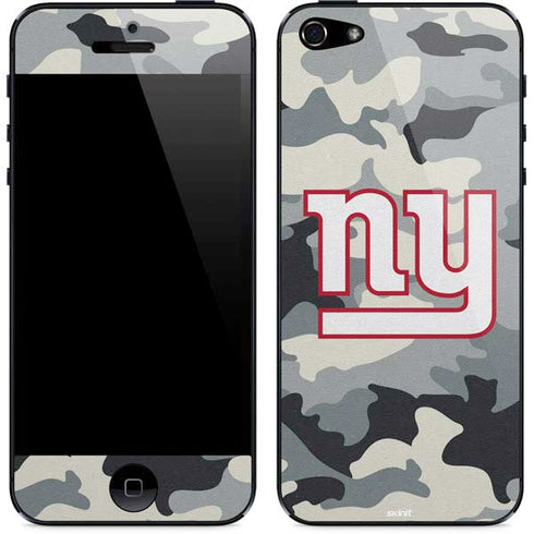 NFL New York Giants Camo iPhone 5/5s/5SE Skin