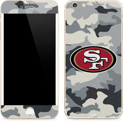 NFL San Francisco 49ers Camo iPhone 6/6s Plus Skin